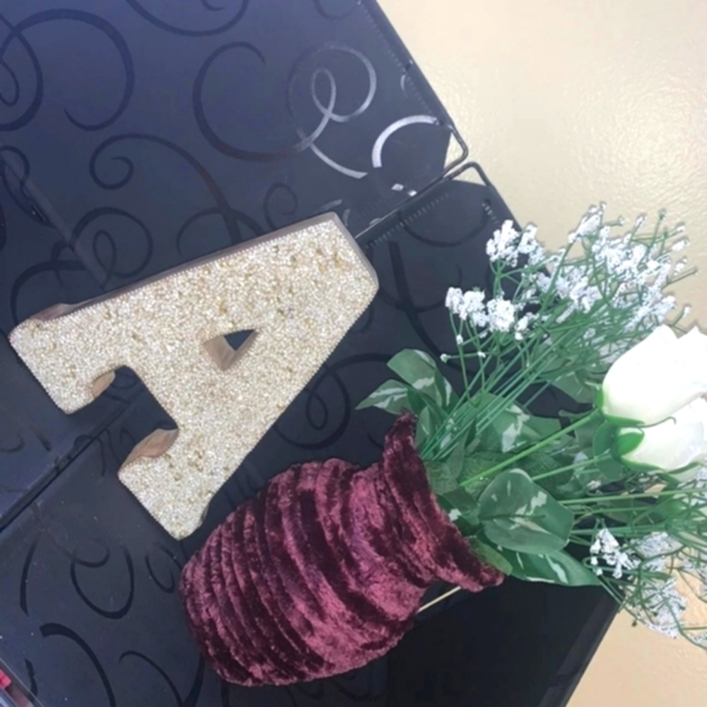 Decorative Letter A Accent Piece